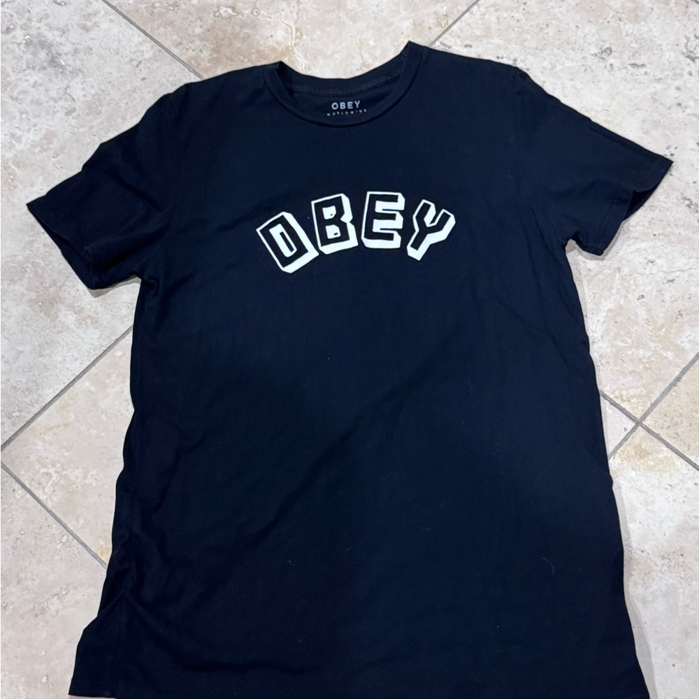 Obey black Short Sleeve Tee